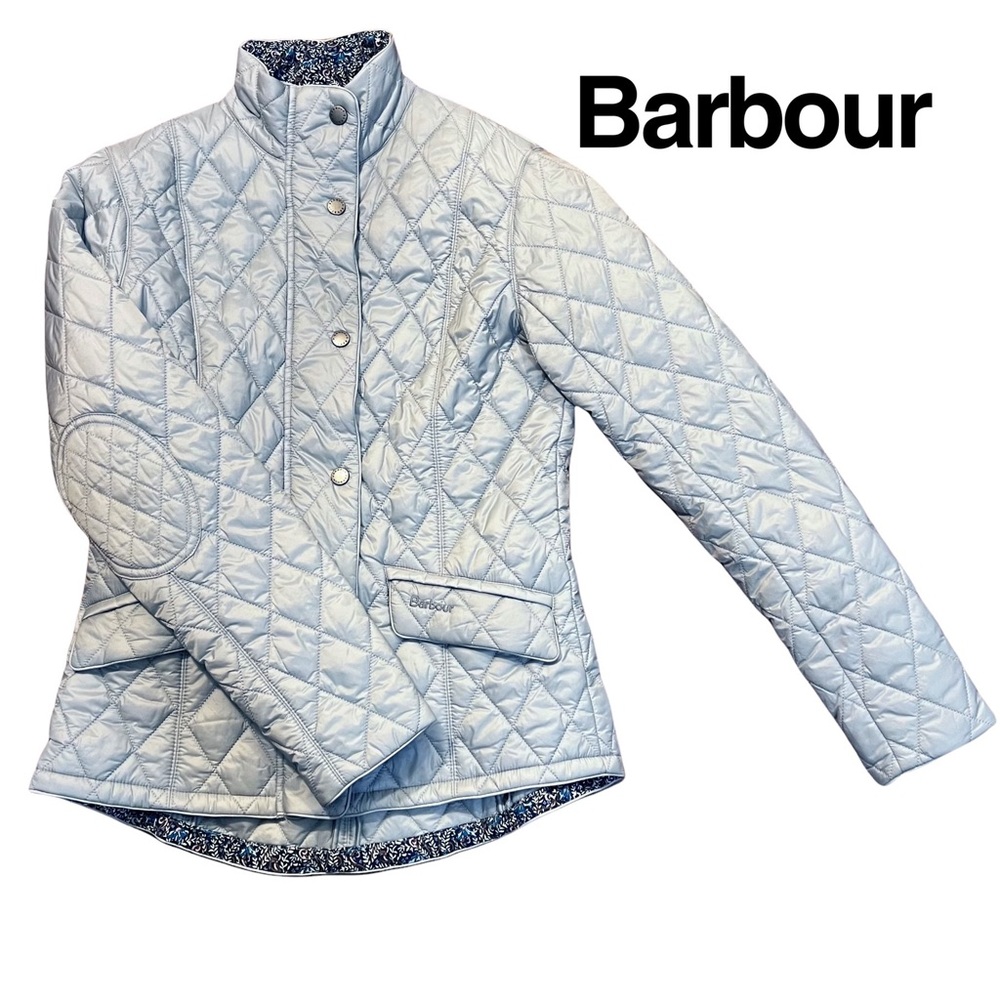 Barbour | Victoria Liberty Diamond Quilted Jacket - Picture 1 of 16